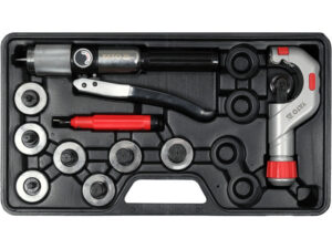 YATO Hidraulikus csőperemező készlet 10 részes 3/8"-1 1/8"