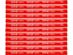 YATO Ácsceruza 175 mm fára piros (12 db)