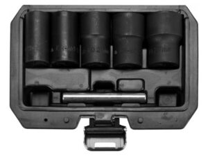 YATO Törtcsavar kiszedő dugókulcs készlet 6 részes 1/2" 17-27 mm CrMo
