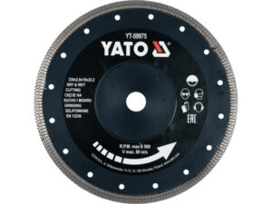 YATO Gyémánt vágókorong 230 x2,0 x 10 x 22,2 mm folytonos