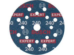 BOSCH EXPERT O780 Foil Tépőzáras csiszolótárcsa 125 mm / P240 kerámiaszemcsés (6 db)