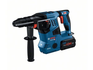 BOSCH Akkus Kombikalapács GBH 18V-28 C L-BOXX-ban 3,3 J (2 x 8,0 Ah akku + gyorstöltő)