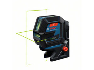 BOSCH GCL 2-50 G zöld Kombilézer + RM 10 Tartó + Fali tartó