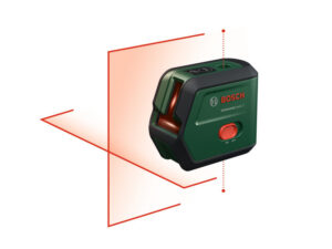 BOSCH Keresztvonalas szintezőlézer piros UniLevel 2