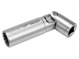 YATO Gyertyakulcs csuklós csatlakozóval 3/8" 14 mm / 88 mm CrV