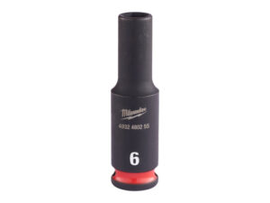 MILWAUKEE Gépi hosszú dugókulcs 1/4" 6 mm CrMo