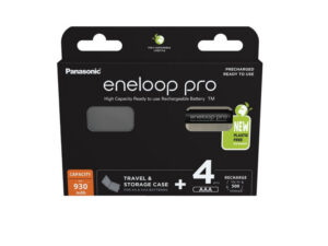 ENELOOP PRO AAA/mikro akkumulátor + akkubox 1,2 V 930 mAh (4 db)