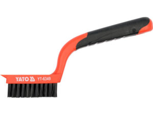 YATO Drótkefe 5 soros műanyag nyéllel nylon 180 mm