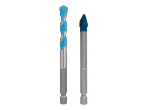 BOSCH EXPERT HEX-9 Hard Ceramic + Univerzális fúrószár 8 mm 1/4" bitbefogással (2 db)