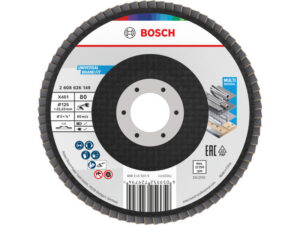 BOSCH Lamellás csiszolókorong egyenes 125 x 22,2 / P80 alu-oxid X451 Multi Material