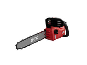 DCK Akkus láncfűrész 300 mm szénkefe nélküli 20 V (akku és töltő nélkül)