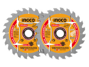 INGCO Fűrésztárcsa fához 185 x 20 x 1,0 mm / 24T (2 db)