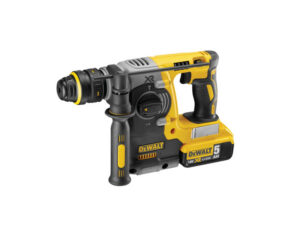 DEWALT Akkus Kombikalapács 18 V szénkefe nélküli (2 x 5,0 Ah akku + töltő + TSTAK) DCH274P2T