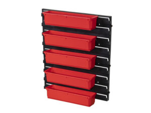 QBRICK SYSTEM ONE Tárolóláda + QBRICK SYSTEM PRO tárolóláda fali tartóval 4