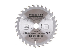 FESTA Fűrésztárcsa fához 160 x 20 x 2,0 mm / 30T