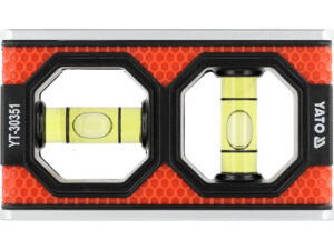 YATO Vízmérték 2 libellás 83 mm mini mágneses