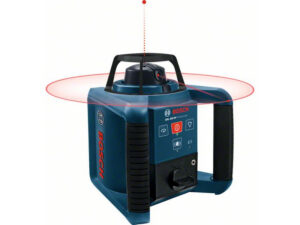 BOSCH Forgólézer önszintező (piros) GRL250 HV + RC 1 Távirányító IP 54