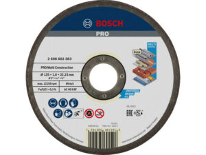 BOSCH PRO Vágókorong Multi Material 125 x 1,6 x 22,2 mm AC 46 S BF (oSa)