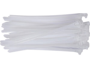 YATO Kioldható kábelkötegelő 7,6 x 200 mm fehér (100 db)