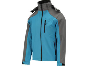 YATO Munkavédelmi softshell kabát kapucnival kék-szürke S-es méret