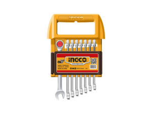 INGCO Racsnis csillag-villácskulcs készlet 9 részes 8-19 mm CrV
