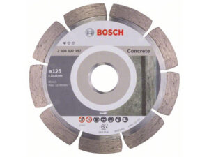 BOSCH Gyémánt vágókorong 125 x 1,6 x 10 x 22,2 mm szegmentált Standard for Concrete