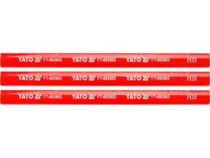 YATO Ácsceruza 175 mm fára piros (3 db)