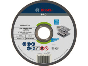 BOSCH PRO Vágókorong inox 125 x 1,6 x 22,2 mm AS 46 T INOX BF (oSa)