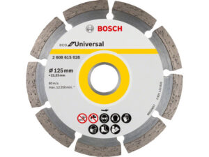BOSCH Gyémánt vágókorong 125 x 2,0 x 7,0 x 22,2 mm szegmentált ECO for Universal