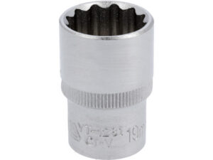 YATO Dugókulcs 12 szögletű 1/2" 19 mm CrV
