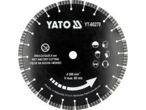 YATO Gyémánt vágókorong 350 x 25,4 mm