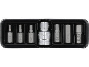 YATO Bit készlet (imbusz) 7 részes 4-12, L=30 mm 1/2"