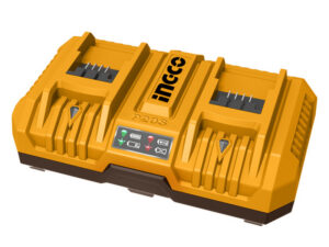 INGCO Dupla akkumulátor töltő 8,0 A 20 V