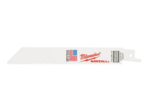 MILWAUKEE Szablyafűrészlap 150 mm / 10-14TPI bimetál (fa, fém, műanyag) (5 db)