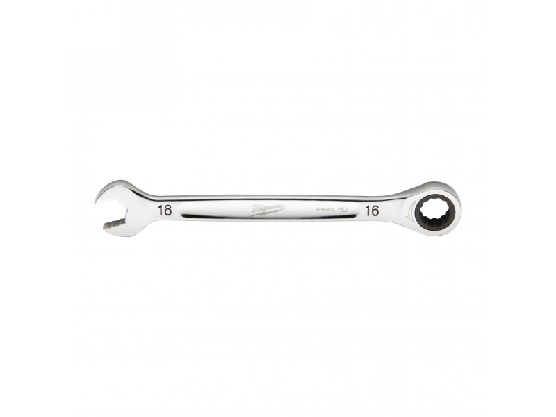 MILWAUKEE Racsnis csillag-villáskulcs 16 mm / 218 mm CrV MAX BITE™