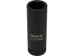 YATO Gépi hosszú dugókulcs 1/2" 19 mm CrMo