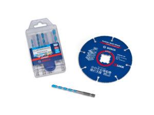 BOSCH EXPERT Univerzális fúrószár készlet 5 részes + 125 mm multi vágókorong X-LOCK