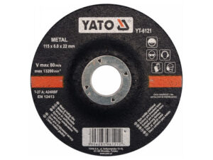 YATO Tisztítókorong fémre 115 x 6,0 x 22,2 mm