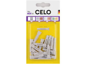 CELO MZK univerzális galléros műanyag dübel 6 x 41 (10 db)