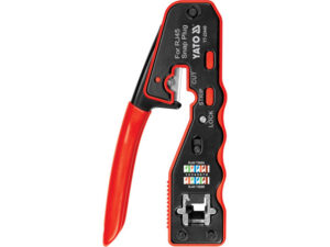 YATO Krimpelő fogó 135 mm UTP hálózati/RJ45 csatlakozókhoz