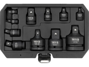 YATO Gépi dugókulcs adapter készlet 11 részes