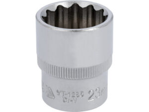 YATO Dugókulcs 12 szögletű 1/2" 23 mm CrV