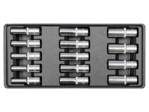 YATO Hosszú dugókulcs készlet 14 részes 1/2" 8-21 mm (fiókbetét)