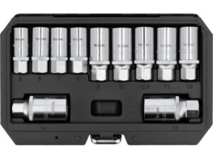 YATO Tőcsavar kiszedő készlet 11 részes 3/8", 1/2"