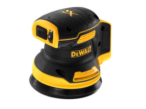 DEWALT Akkus excenter csiszoló 125mm 18 V szénkefe nélküli (Akku + töltő nélkül, koffer) DCW210NT