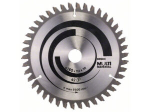 BOSCH Fűrésztárcsa univerzális 160 x 20/16 x 2,4 mm / 42T MultiMaterial