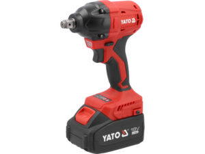 YATO Akkus ütvecsavarozó 1/2" 350 Nm szénkefe nélküli 18 V (2 x 4,0 Ah akku + töltő)