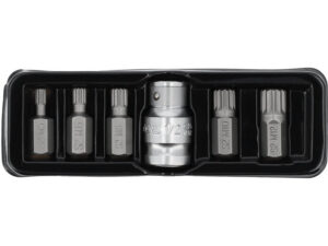 YATO Bit készlet 6 részlet SPLINE M5-M12 L=30 mm 1/2"