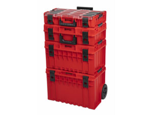 QBRICK SYSTEM ONE Szerszámosláda rendszer 4 részes Red Ultra HD