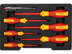BOSCH Torx csavarhúzó készlet 7 részes 1000 V-ig szigetelt